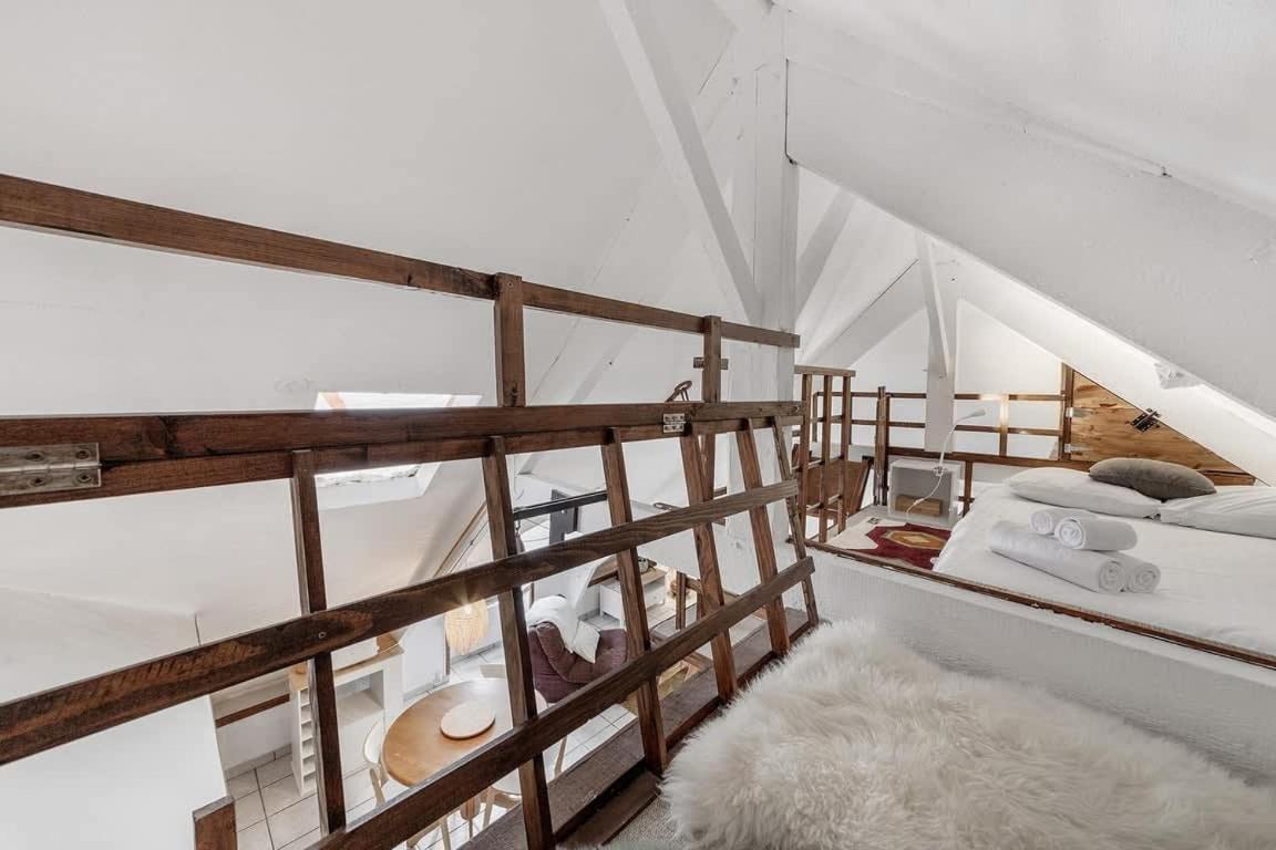 Le 38 - Studio Atypique Au Coeur De Cancale-3 Pers Exterior foto